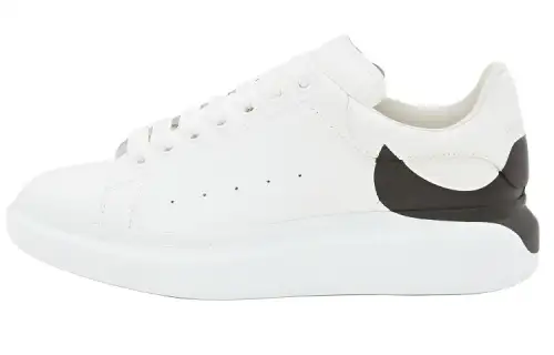 Alexander McQueen Oversized White Black Heel