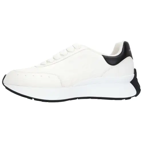 Alexander McQueen Sprint Runner 'White Black' Women's