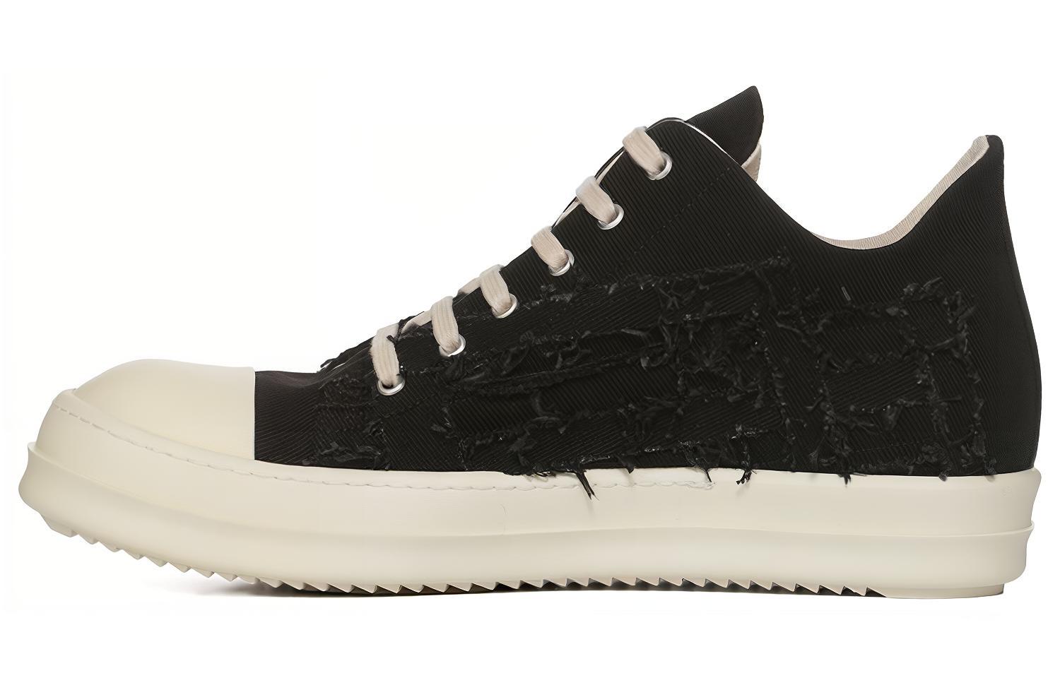 Rick Owens DRKSHDW Stylish Skateboarding Shoes Men's Black
