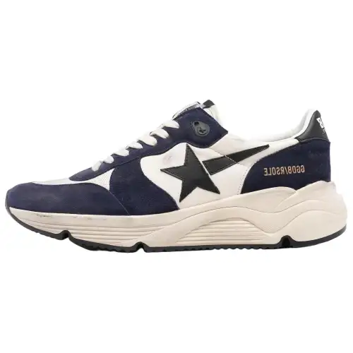 Golden Goose Running Sole Leather Sneakers