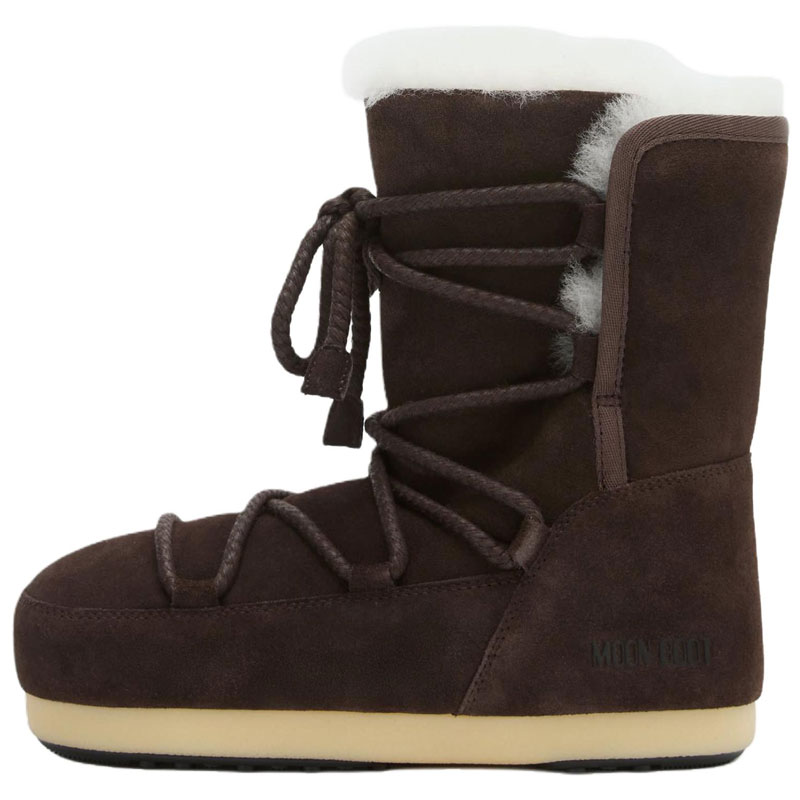 Женские сапоги Moon Boot Evx (коричневые)