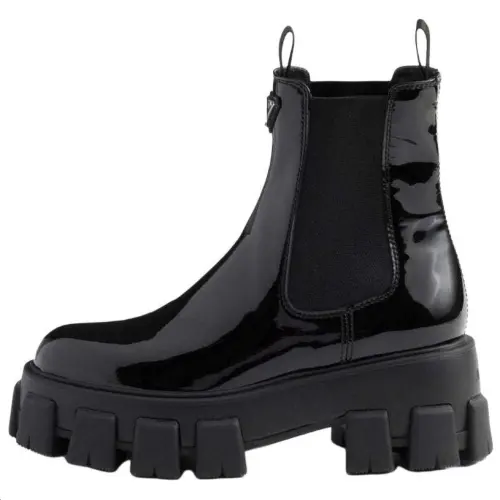PRADA Monolith Chelsea Boots 5.5cm Women's Black
