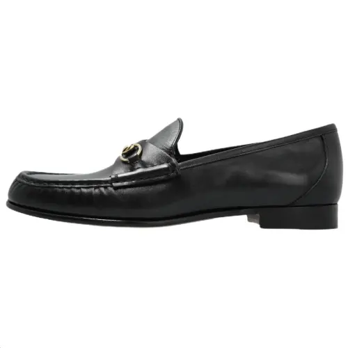 GUCCI Horsebit 1953 Casual Shoes 1.5cm Women's Black