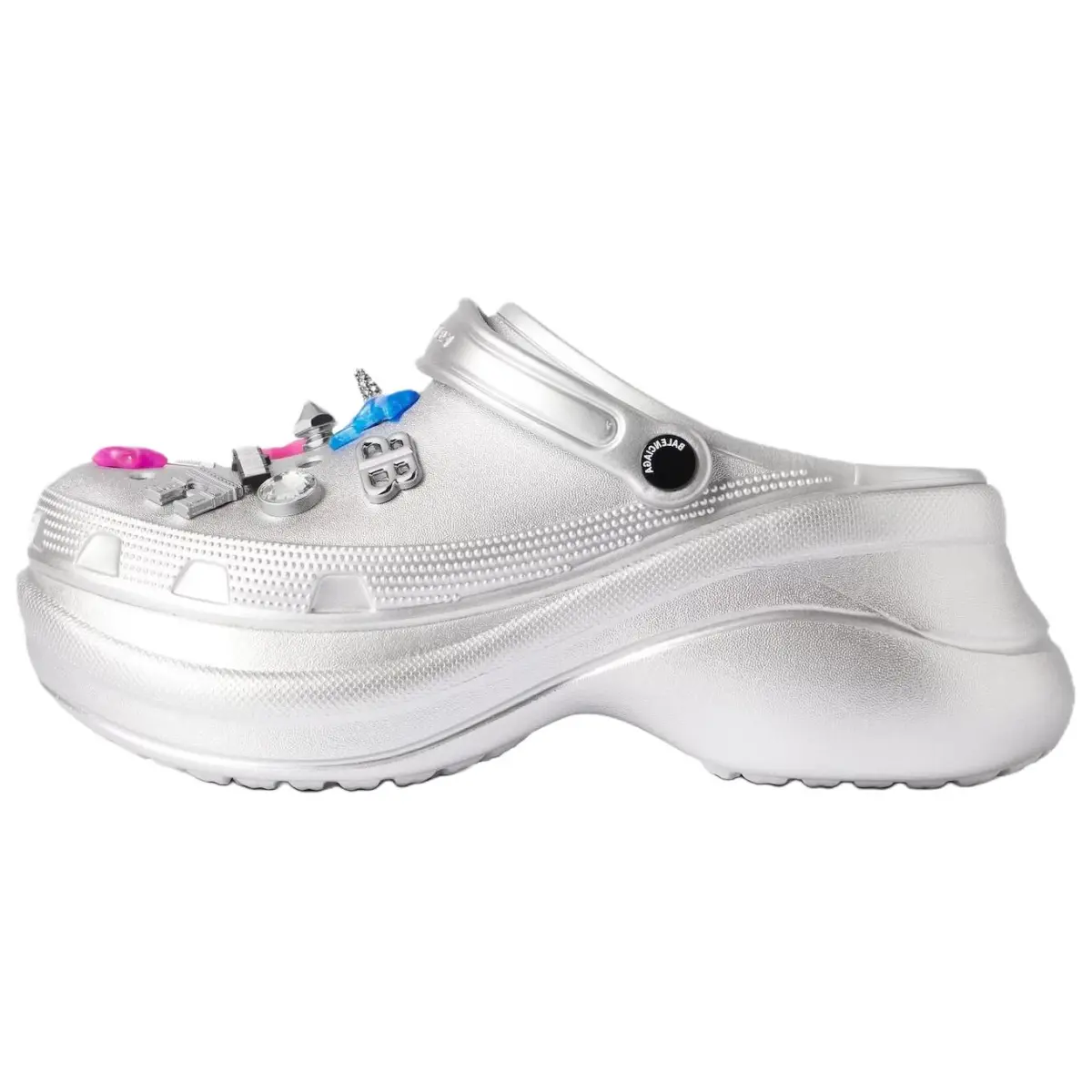 Balenciaga Jibbitz Charm Crocs Mules Women's