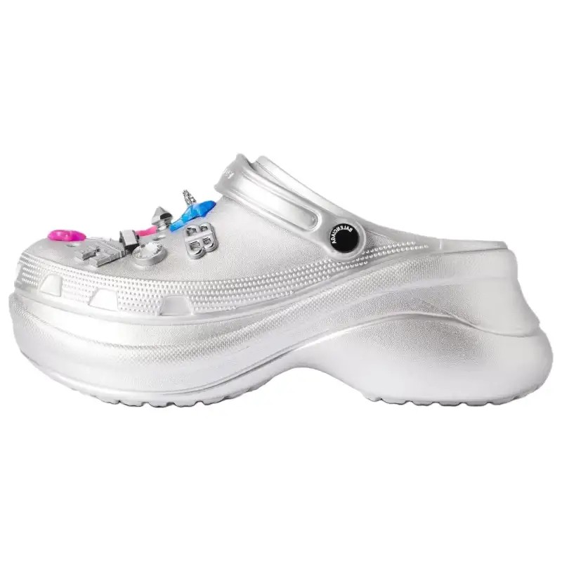 Balenciaga Jibbitz Charm Crocs Mules Women's