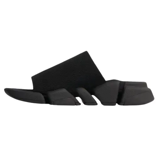 Balenciaga Speed 2.0 Recycled Knit Sandals 'Black'