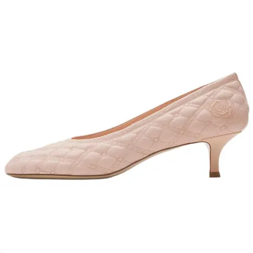 Burberry EKD Slim Heel High Heels 4.5cm Women's Pink