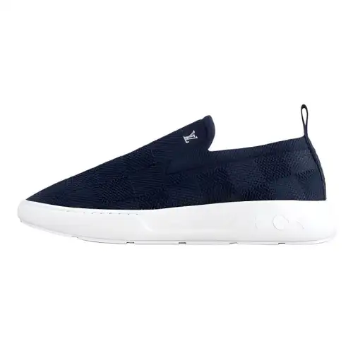 LOUIS VUITTON LV Pacific Loafers Men's Blue