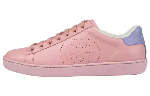 Gucci Wmns Ace 'Interlocking G - Pink Blue' Women's