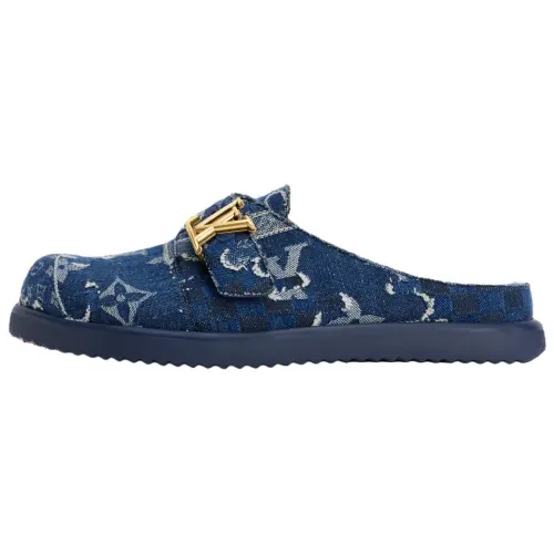LOUIS VUITTON EVA Closed Toe Slippers Men's Blue