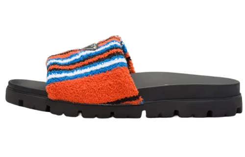 PRADA Slide Slippers Men's Orange