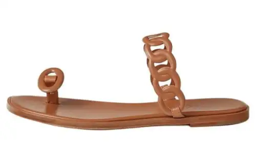 HERMES Flip Flops Women's Brown