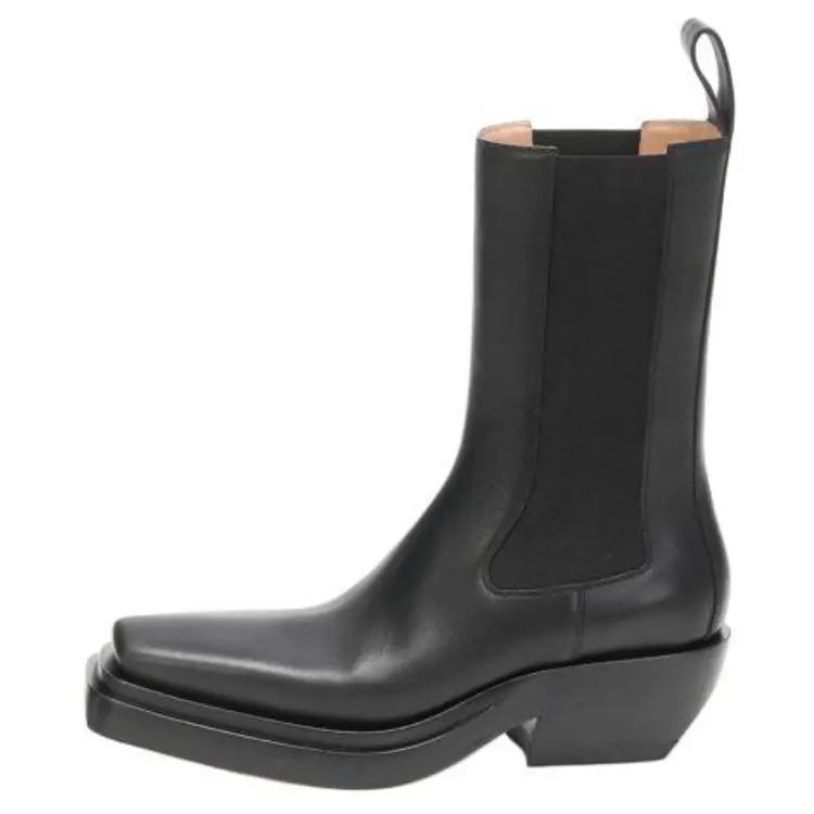 Bottega Veneta Short Chelsea Boots Women's Black