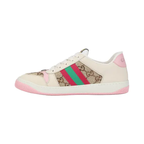 Gucci Wmns Gg Screener 'GG Canvas - Beige Pink' Women's