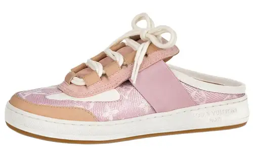 LOUIS VUITTON Lous Mules 'Pink Monogram' Women's