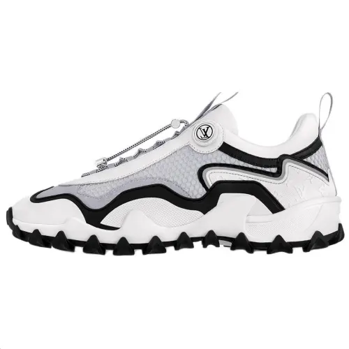 LOUIS VUITTON Rush Low top Casual Shoes Women's White