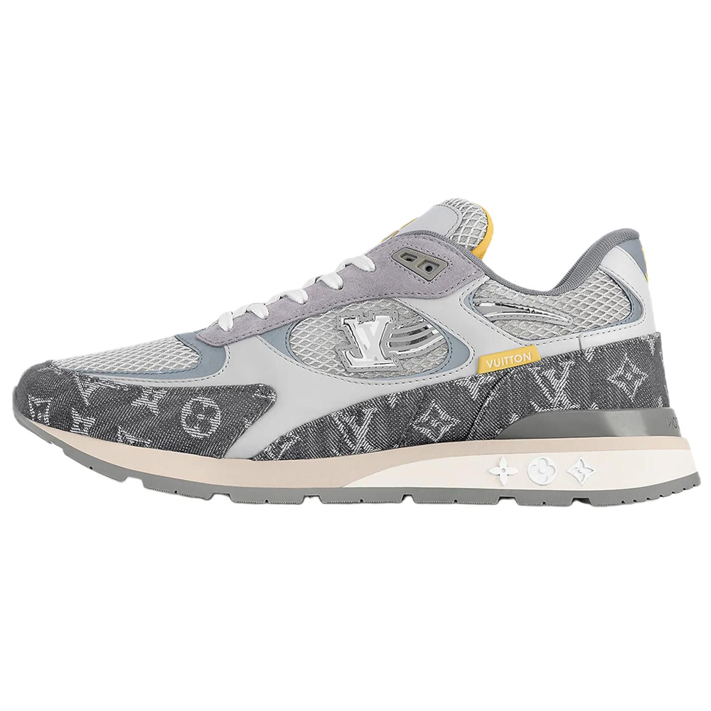 LOUIS VUITTON Run Away Low top Casual Shoes Men's Gray