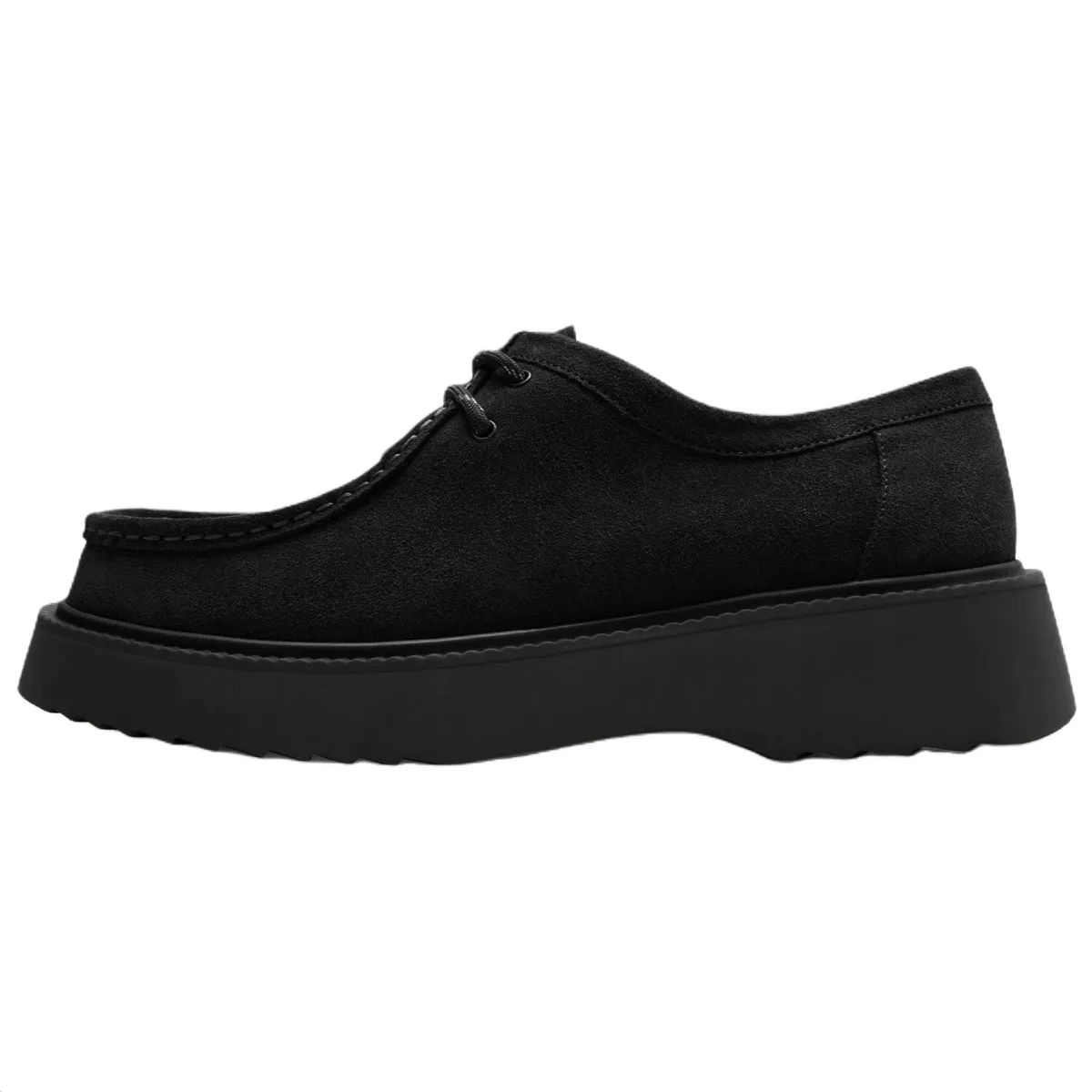 COACH Chukka Cow Split Leather Casual Shoes Men's Black