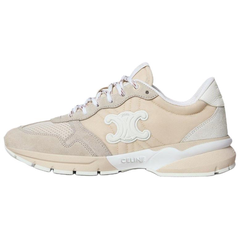 CELINE Runner Low top Casual Shoes Women's Beige