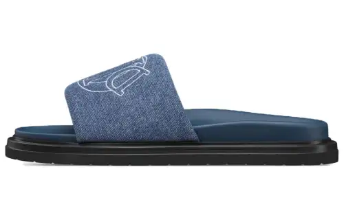 DIOR Aqua EVA Slide Slippers Men's Blue