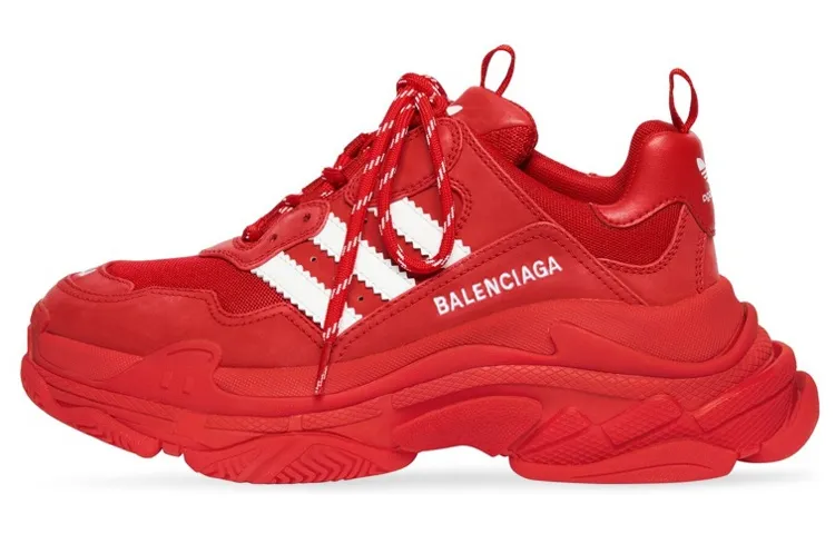 Balenciaga Triple S X Adidas 'Red'