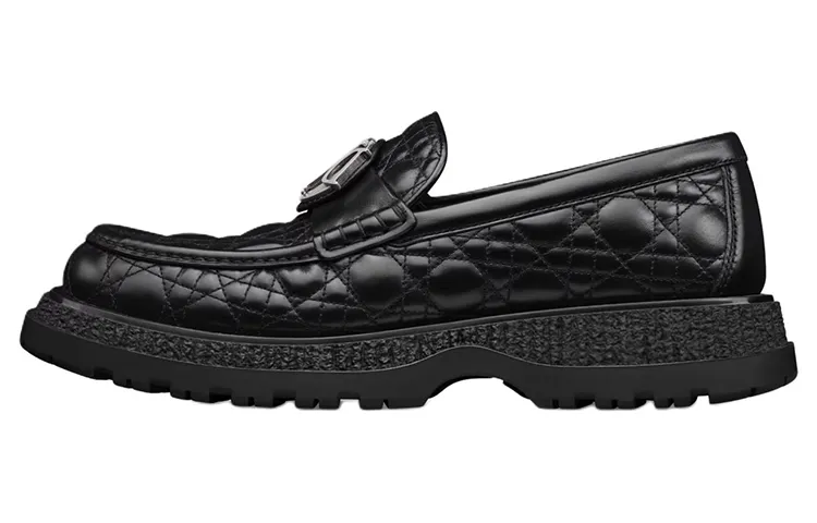 DIOR Buffalo Loafers Men's Black