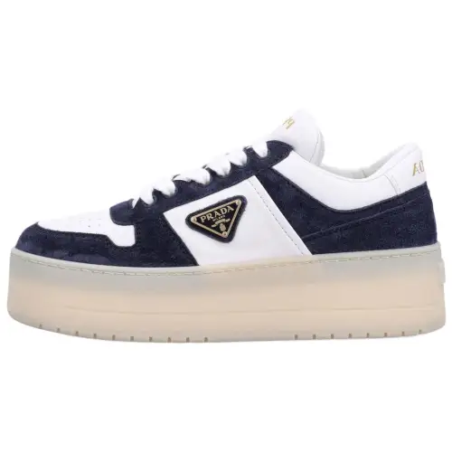 PRADA Low top Skateboard Shoes Women's Blue