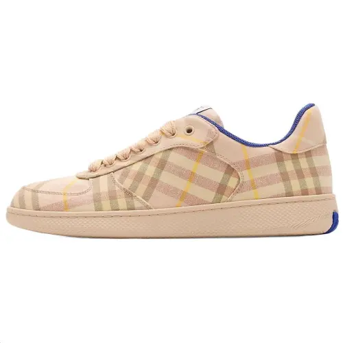 Burberry Terrace Low top Skateboard Shoes Women's Brown