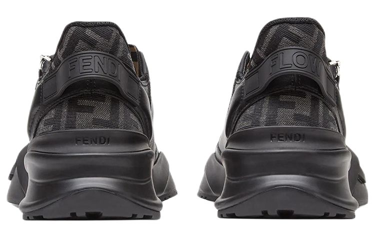 FENDI Flow Low-Top Sneakers Black