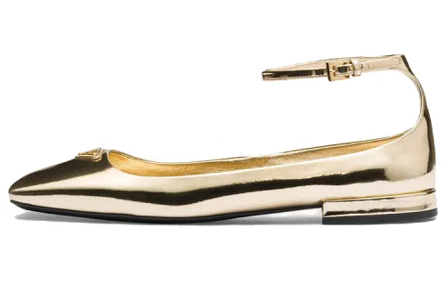 PRADA Women's Casual Shoes Women's Gold