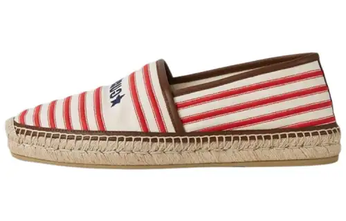 Gucci Espadrilles 'Embroidered Stripes'