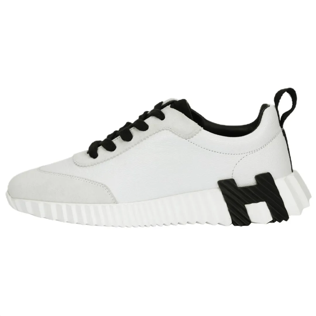 HERMES Bouncing Sneakers Blanc Women's