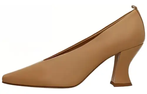 Bottega Veneta Chunky Heel High Heels Women's Brown