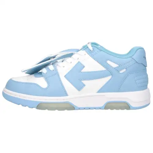 OFF WHITE Out Of Office Round Toe Lace Up Sneakers