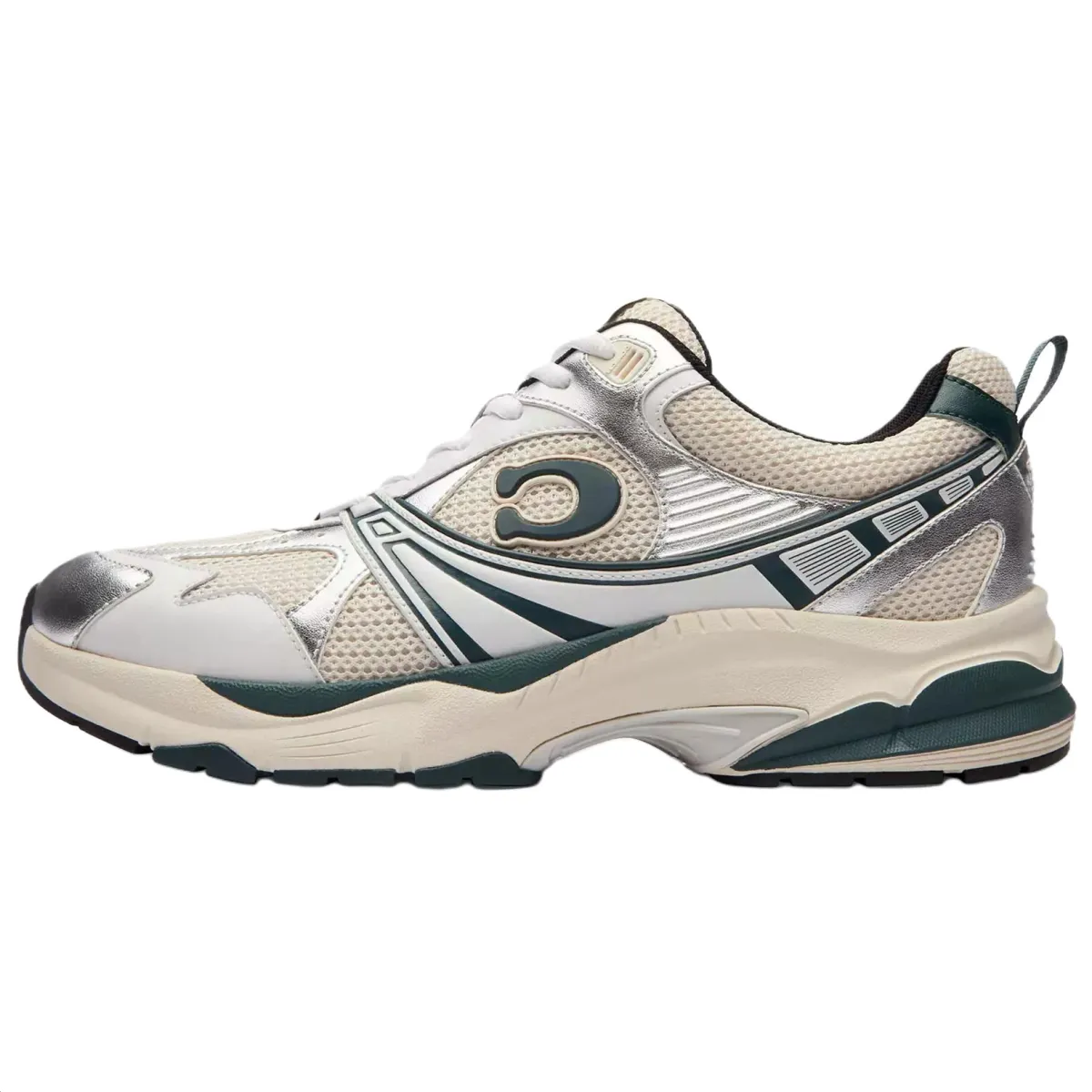 COACH Leather Low top Casual Shoes Men's Green