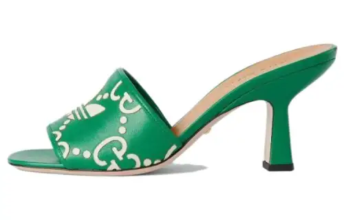 Adidas Originals x GUCCI Slide Slippers Women's Green