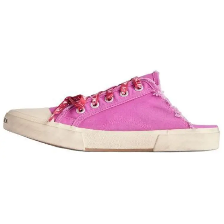 Balenciaga PARIS No Special Function Closed Toe Slippers Women's Pink