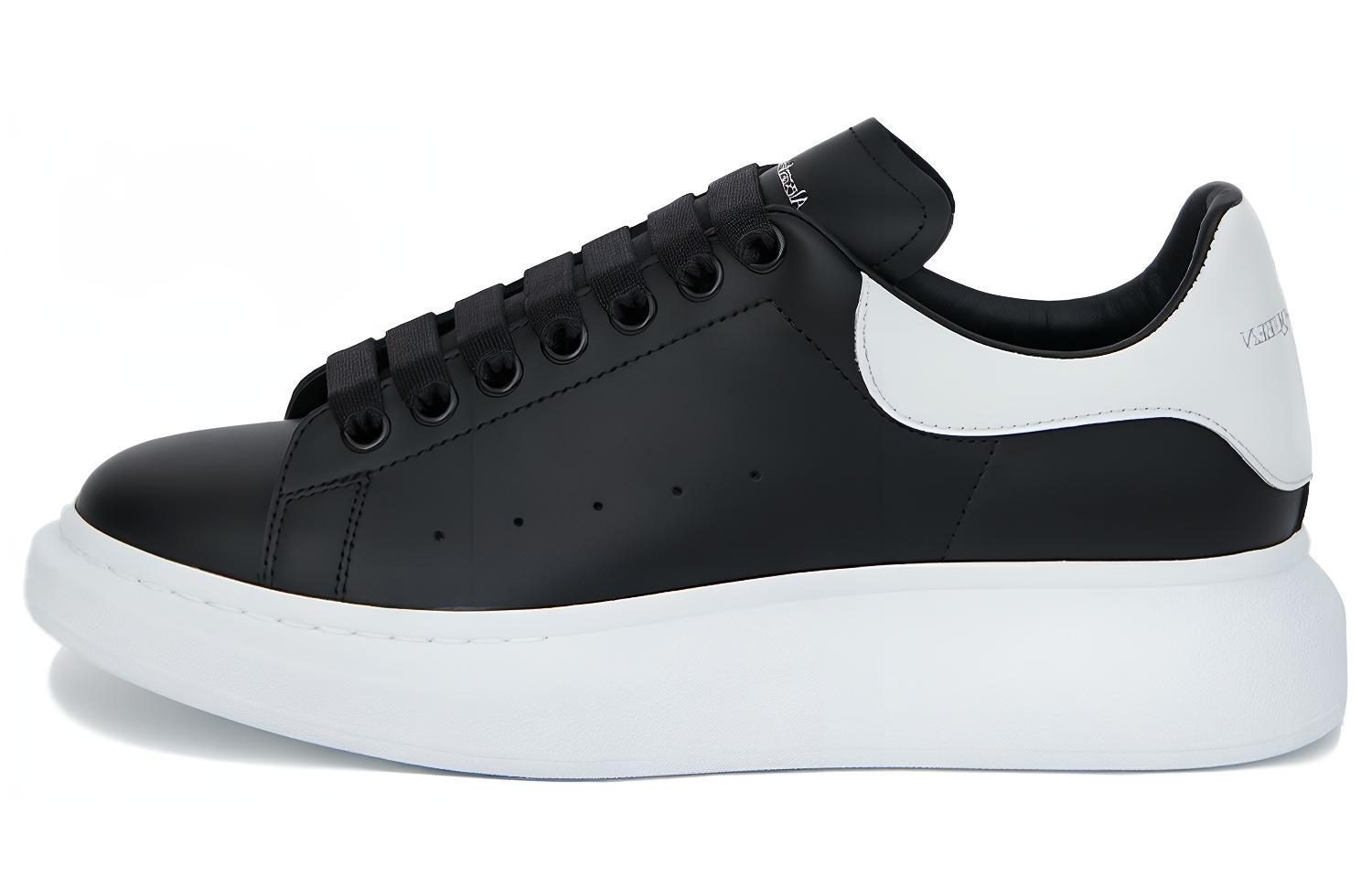 Мужские кеды Alexander McQueen Oversized Sneaker (черные)