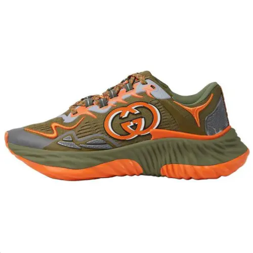 GUCCI Ripple Low top Casual Shoes Men's Green