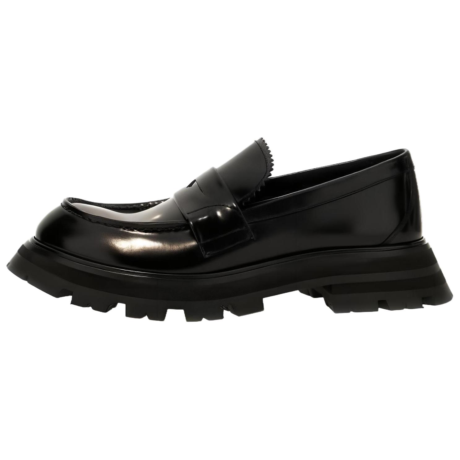 Женские лоферы Alexander McQueen Wander (черные)