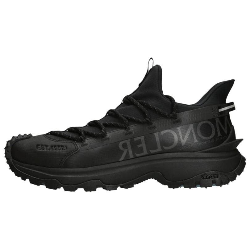 Мужские кроссовки Moncler Trailgrip (черные)