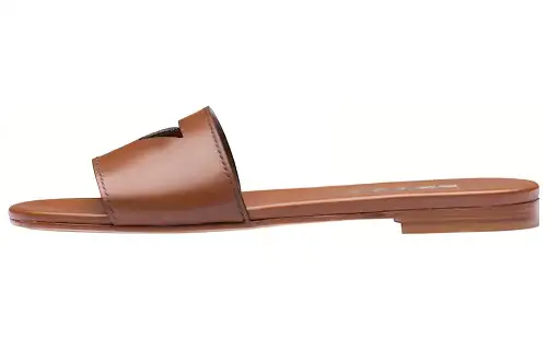 PRADA Slide Slippers Women's Brandy