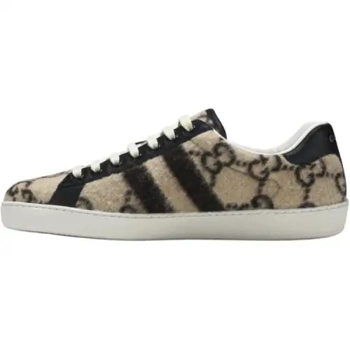 Gucci Gg Wool Ace 'Beige'