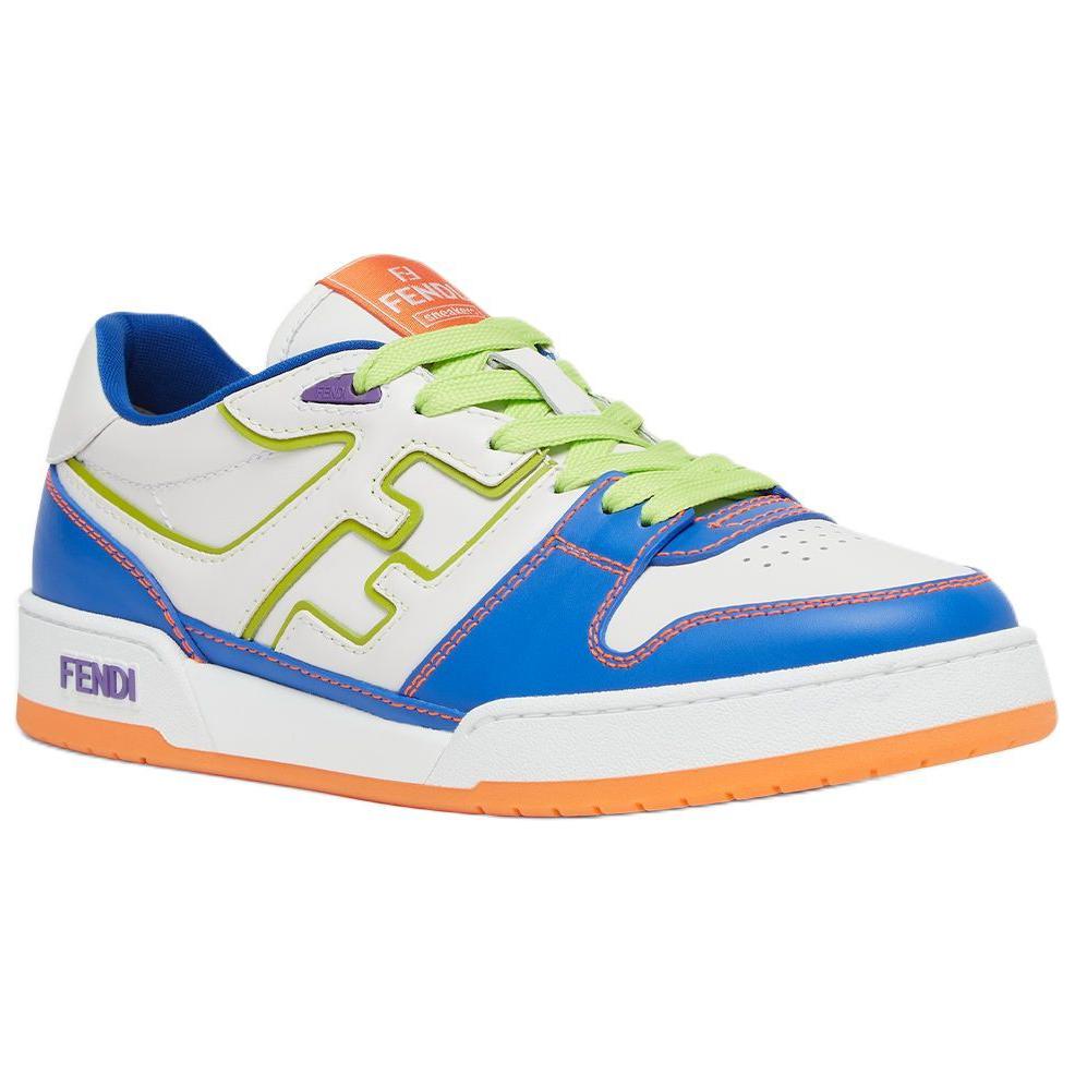 FENDI Match Panelled Low Top Sneakers