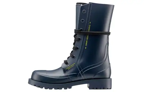 DIOR DiorCamp Ankle Boot Trendy Ankle Boots Women's Blue