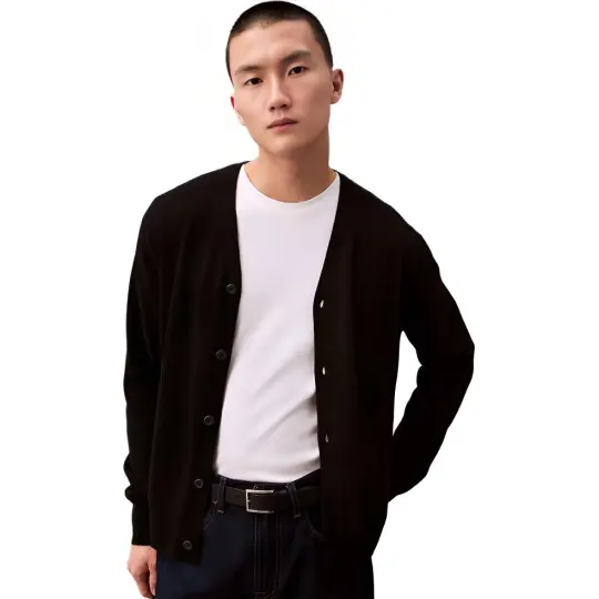 CALVIN KLEIN Cashmere Sweater Men's Space Black