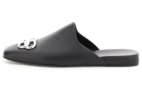 Balenciaga Cosy Leather Stylish Sandal Women's Black