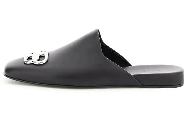 Balenciaga Cosy Leather Stylish Sandal Women's Black