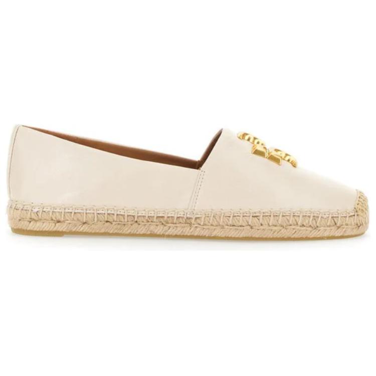 TORY BURCH Eleanor Leather Espadrilles
