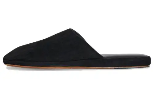 THE ROW Closed Toe Slippers Women's Black